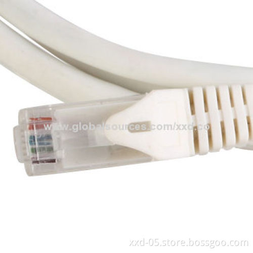 7*0.20mm Stranded Bare Copper UTP CAT6 Patch Cable, 250MHz Test Pass by Fluke